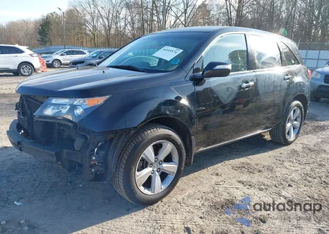 2011 Acura Mdx Technology Package z USA, uszkodzony, nr VIN 2HNYD2H68BH547599